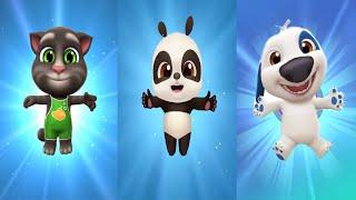 Happy Birthday My Talking Tom 2 Vs My Talking Baby Panda 2 Vs My Talking Hank 2 | Level 10