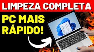 COMO LIMPAR o WINDOWS do JEITO CERTO para Deixar o PC MAIS RÁPIDO (Muito Fácil)