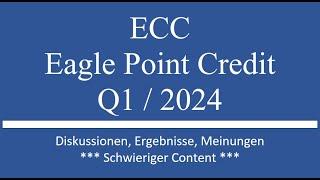 Aktie im Depot: ECC - Eagle Point Cred.Corp. - Q1 2024 Zahlen