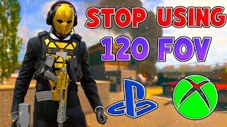 STOP USING 120 FOV ON CONSOLE!! (Best Warzone 2 FOV Settings for Console Players)