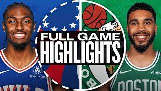 Game Recap: 76ers 118, Celtics 114