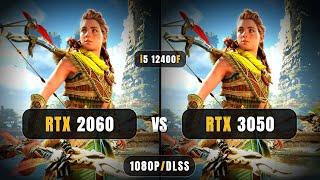 RTX 2060 vs RTX 3050 | i5 12400F -  1080P & DLSS - 2060 is - Test in 10 Games