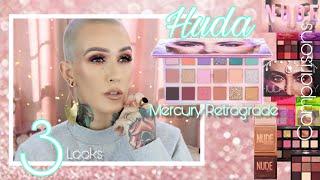 Huda Mercury Retrograde Palette: Review, 3 Looks & Comps