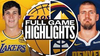 LAKERS at NUGGETS | FULL GAME HIGHLIGHTS | March 14, 2025