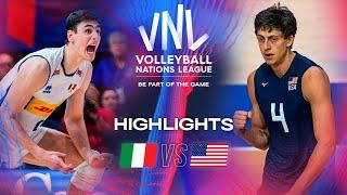 Points Scored By Italy    USA | Week 2 | Men's VNL 2024