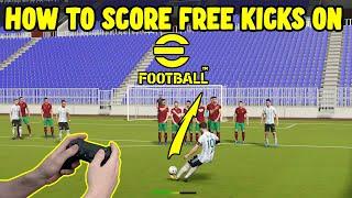 How To Score Free Kicks On eFootball