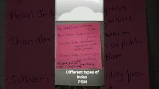 PSM topic  different types of index .........#fmge #mci #russia #medical #medicalstudent #fmge2022