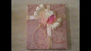 GIFT WRAPPING.Նվերի փաթեթավորում.Упаковка подарка.