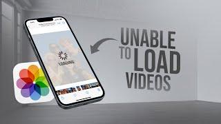 Unable to Load Photos on iPhone (How to Fix)
