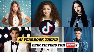 FREE Ai Yearbook Trend Tutorial | FREE Ai Yearbook 90s Trend Tutorial