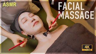 ASMR  I look 5 years younger after getting a facial massage  No talking for sleep