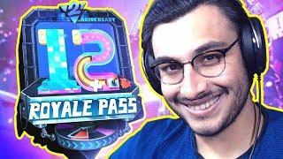 NEW ROYAL PASS SEASON 12 - 100RP (MEHNAT TIME) | PUBG MOBILE SEASON 12 | RAWKNEE