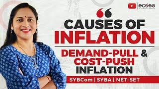 Causes Of Inflation | Demand-Pull Inflation | Cost-Push Inflation | Microeconomics | ecoso