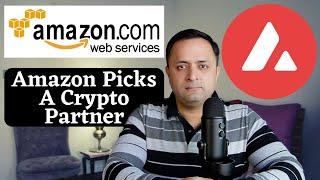  BREAKING NEWS - AMAZON picks up a CRYPTO PARTNER  | AVAX | Cryptocurrency