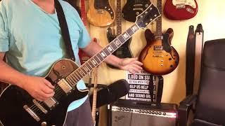 Vintage MIJ Les Paul Lawsuit Guitar Demo