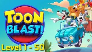 Toon Blast Level 1 - 50