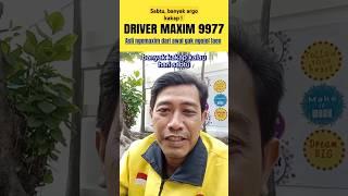 Sabtu banyak argo kakap driver maxim !