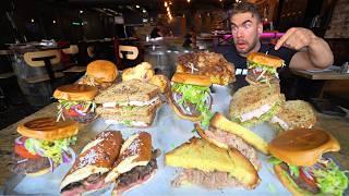 RESTAURANT IS 100% SURE I'LL FAIL THIS 12LB BURGER CHALLENGE | Joel Hansen