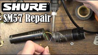 Shure SM57 Mic REPAIR & How to Spot a FAKE