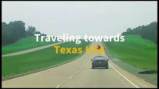 Traveling towards  Texas, USA | Tour Typewriter @tourtypewriter