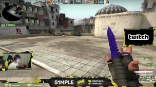 CS:GO - ROAD TO GE - s1mple stream 25/10 [DUST 2]