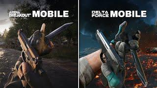 Delta Force Mobile vs Arena Breakout Comparison