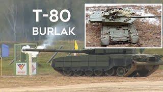 Brand New T-80 Will Be Fitted A Unique Burlak Turret