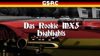 German SimRacing Channel Launch - Das Rookie MX-5 Highlights