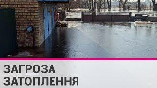 Річка Ірпінь виходить з берегів: село на Київщині під загрозою затоплення