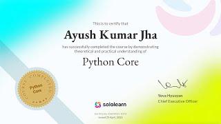 sololearn python core full course answer with project codes ||  1 to 104 chapter answer with code