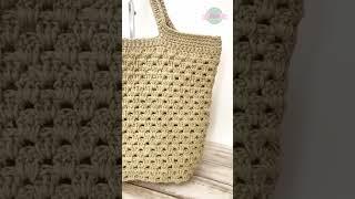 Borsa estiva uncinetto Angyeasy summer bag #uncinettoargento #crochetbag #summerbag