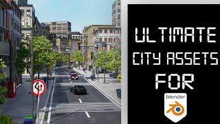 Ultimate City asset for city render in blender | Jay Senghani |