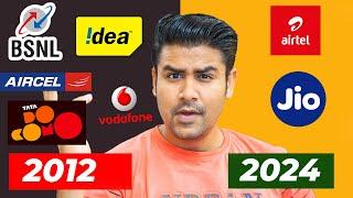 Why Old Sim Companies Closed ? - How Jio & Airtel Survived ?