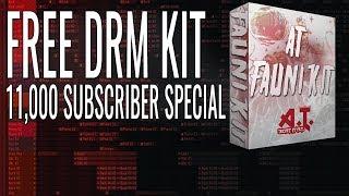 New Free Drum Kit For You Producers!! (DOWNLOAD IN DESCRIPTION)