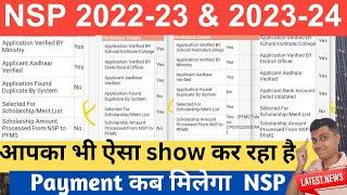 NSP Scholarship Latest Update 2024| NSP Scholarship Payment kab aayega All Scheme Wise  New Update