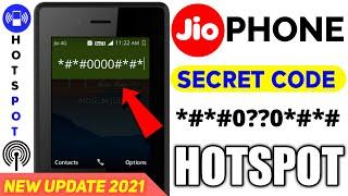 Jio Phone Secret Code Hotspot Enable New Trick | Jio Phone Hotspot 100% Working