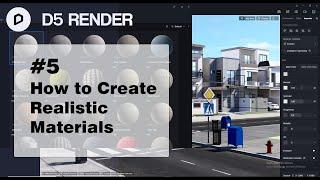 How to Create Realistic Materials In D5 RENDER 2.10 | PBR Materials