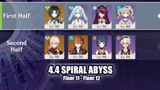 4.4 Spiral Abyss Floor 11 - Floor 12 | Xiao & Childe | Genshin Impact