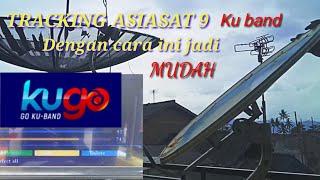 Cara tracking asiasat 9 ku band Dis mini 80 cm || 2022 jadi mudah