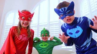 PJ Masks in Real Life  PJ Masks vs. Ice Cream Thief  PJ Masks Official