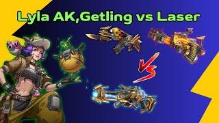 Metal Slug Awakening:Lyla use AK,Getling vs Laser gun