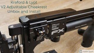 Kraford & Lypt V2 Adjustable Cheekrest - Unbox and Install