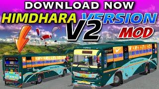 Download Now || Himdhara V2 Version Mod || Bussid || New HRTC Mod || Him Herox