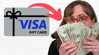 Convert a Visa Gift Card into Cash INSTANTLY