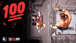 100 Extreme Moments YOU have to SEE in WWE 2K22