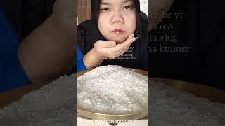 DYMA KULINER KOMPILASI 3 vidio Makan Beras Mentah #asmr #mukbang @dymavlog @Dymareal