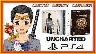 My Uncharted Trilogy & Uncharted 4 Limited Edition for PS4 Unboxing