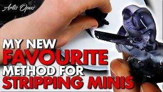 HOW TO STRIP MINIATURES: Ultimate quick and easy method.