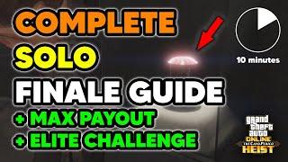 Complete Solo Finale Guide in UNDER 10 MINUTES - Cayo Perico Heist GTA Online