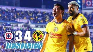 CRUZ AZUL 3-4 AMÉRICA Semifinal Vuelta | ¡Partidazo y las Águilas a la Final!